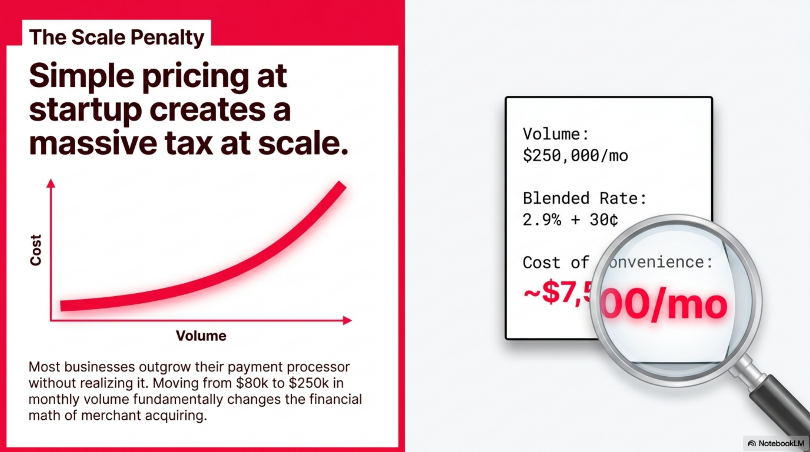 Effective rate by monthly card volume: Stripe flat-rate vs Worldpay IC+ vs Helcim and Stax alternatives.